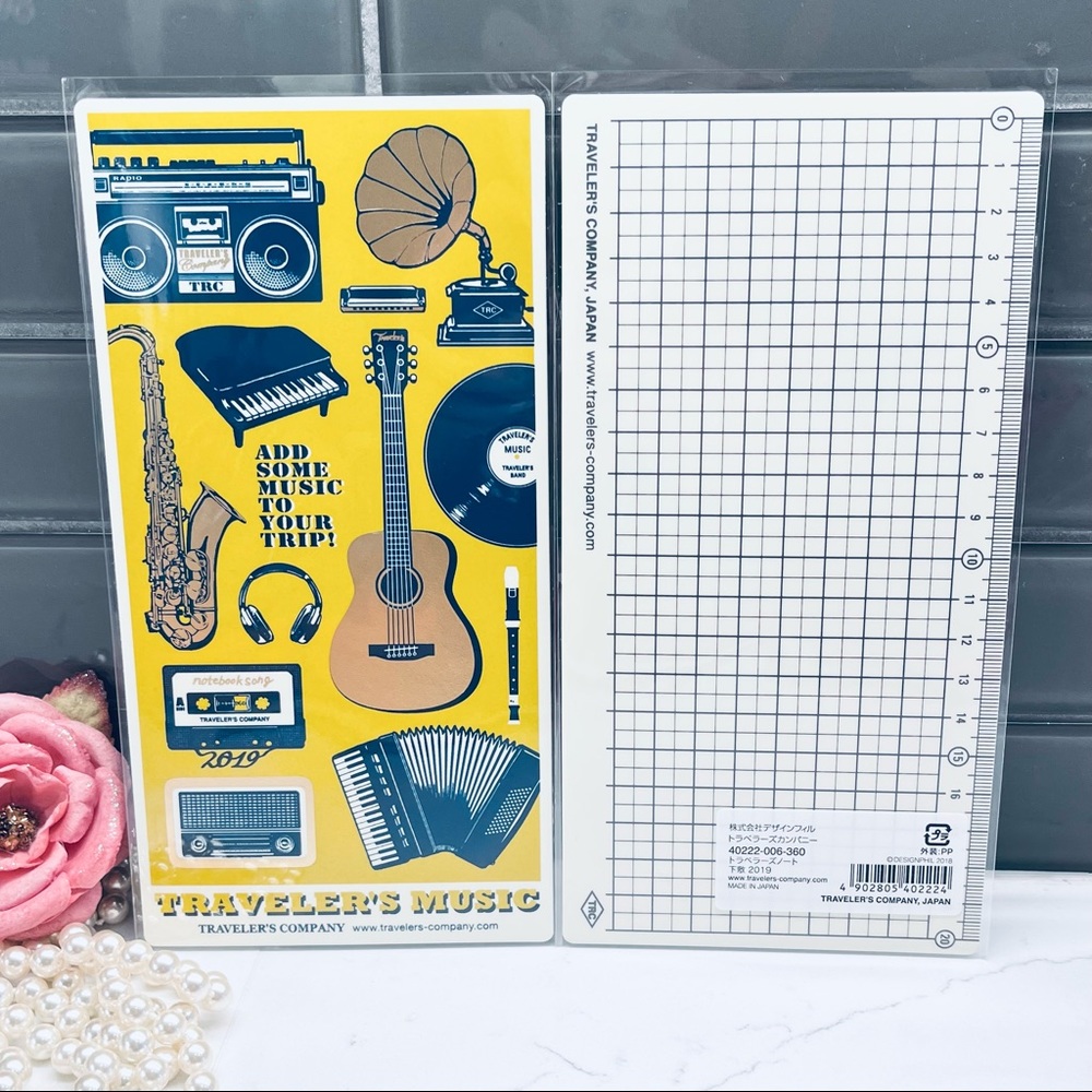 Traveler's Company for Traveler’s Notebook Music Lover 2019 Pencil Board